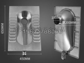 泊头新凯五金制品厂 专业工程用不锈钢蹲便器批发供应商